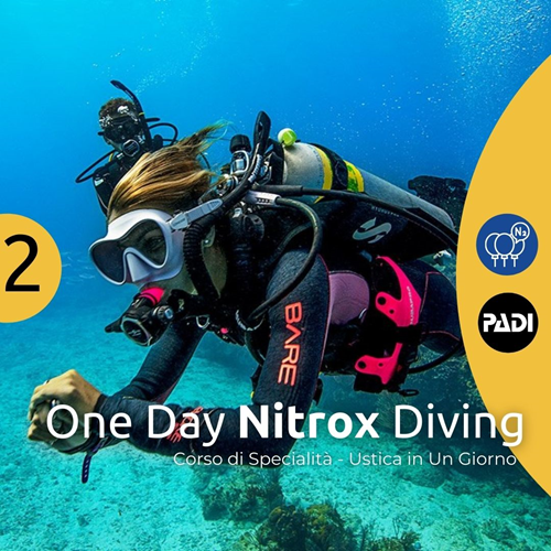 Ustica OneDay - Nitrox Diver Course